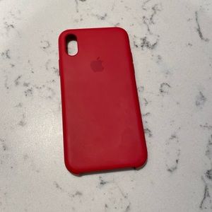 iPhone X silicone cover